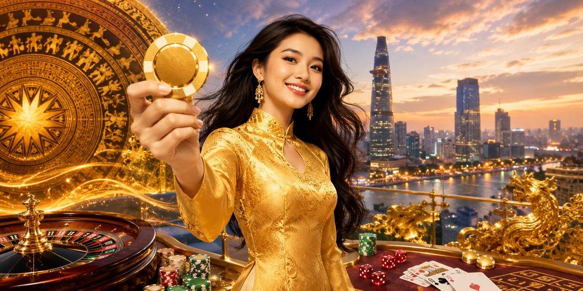 Người dùng TP.HCM mặc áo dài tham gia casino trực tuyến trên điện thoại